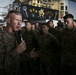 III MEF CG, I MEF deputy CG, visit embarked Marines, Sailors aboard the USS Wasp