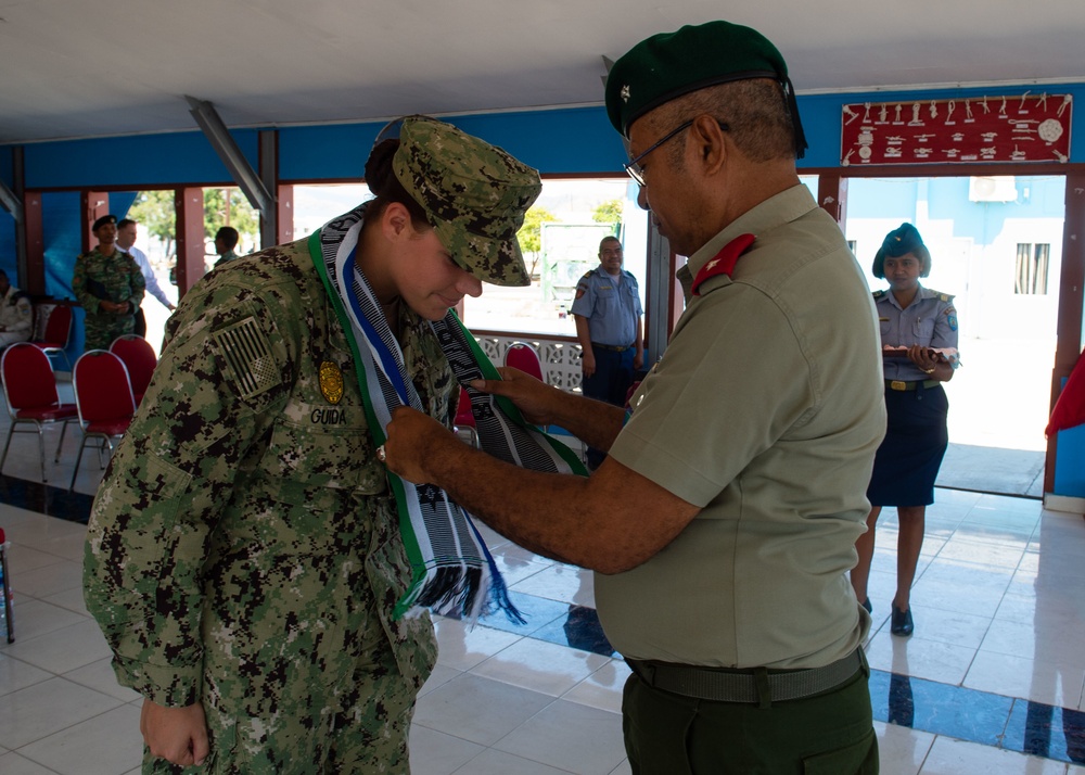 Sailors Engage in CARAT TIMOR-LESTE 2018
