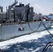 USS Kearsarge resupply at sea during ARGMEUEX