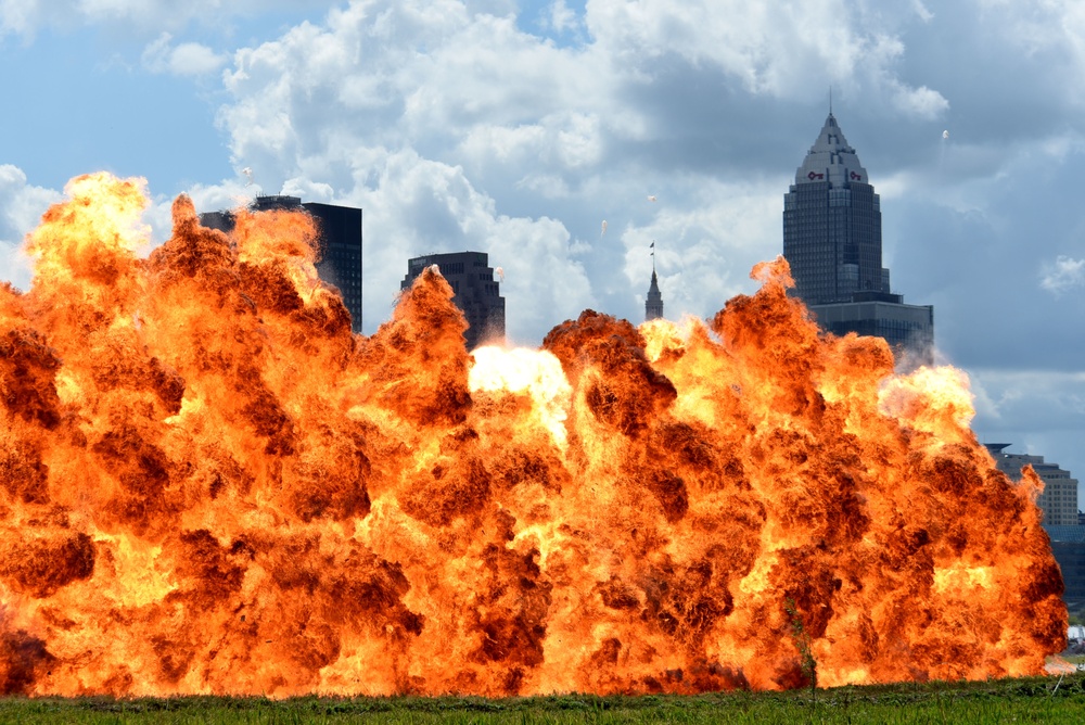 Viper strikes into Cleveland skies