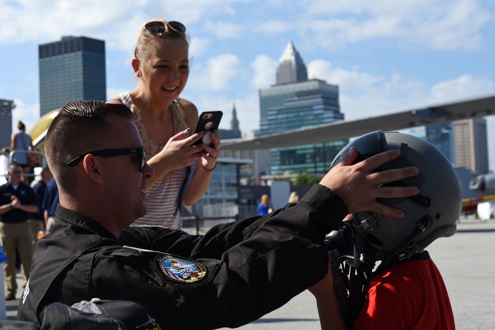 Viper strikes into Cleveland skies