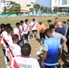 UNITAS 2018 morale soccer match kickoff