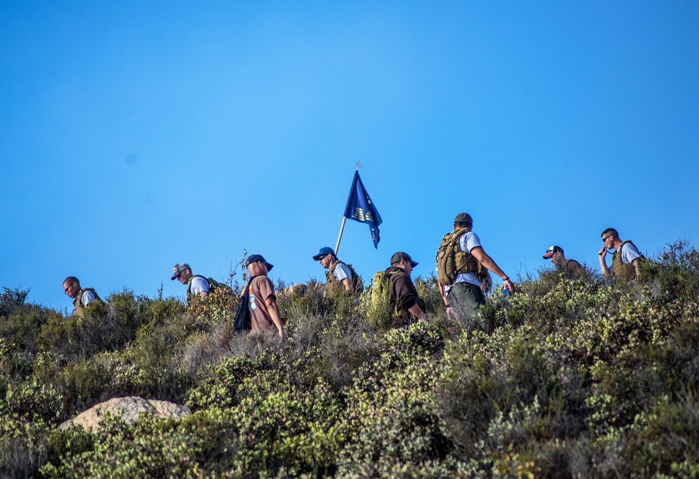 Coastal Riverine Forces Climbs Iron Mountain during CPO Initiation