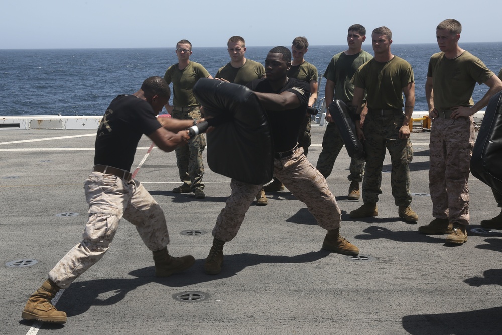 Marine Corps Martial Arts Program Class