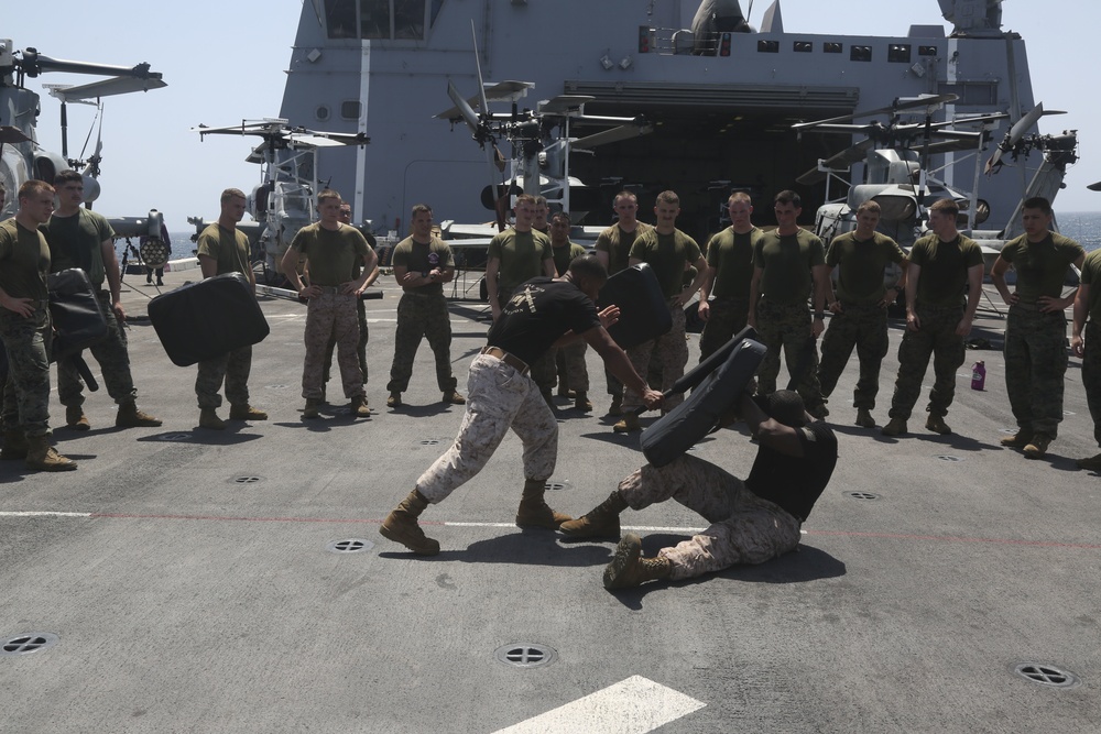 Marine Corps Martial Arts Program Class