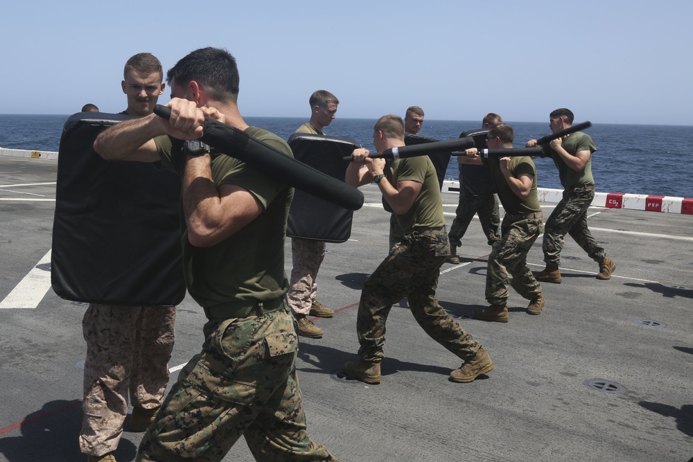 Marine Corps Martial Arts Program Class