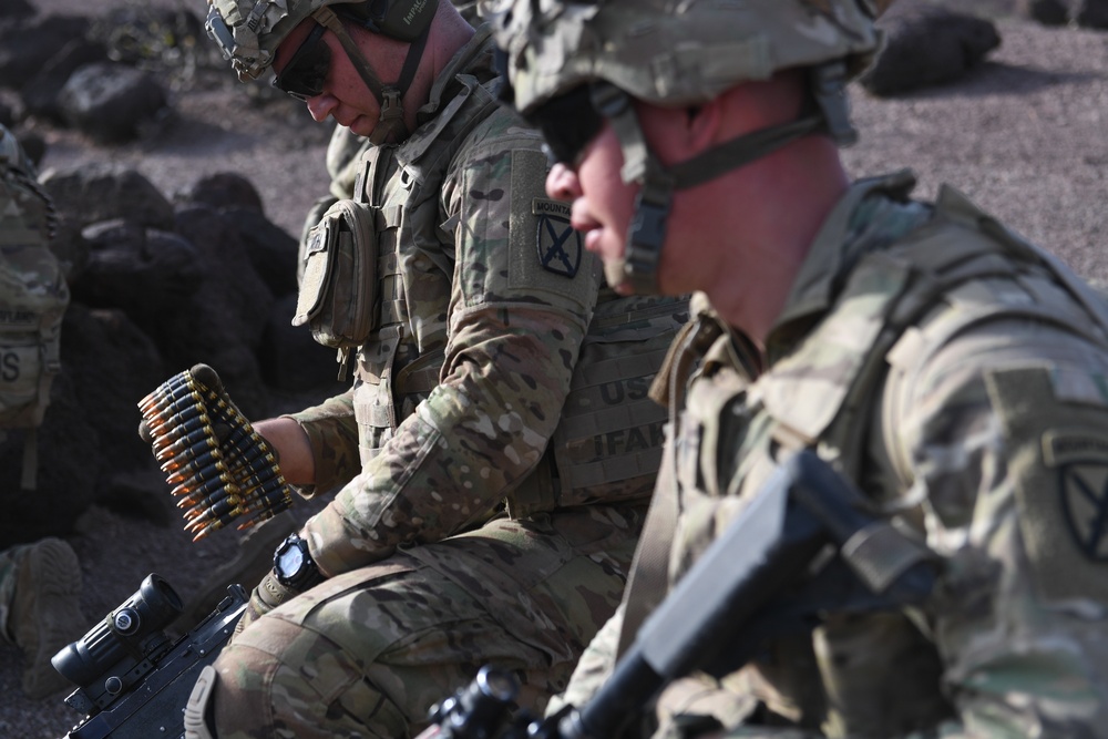 10th Mountain Division holds situational training exercise