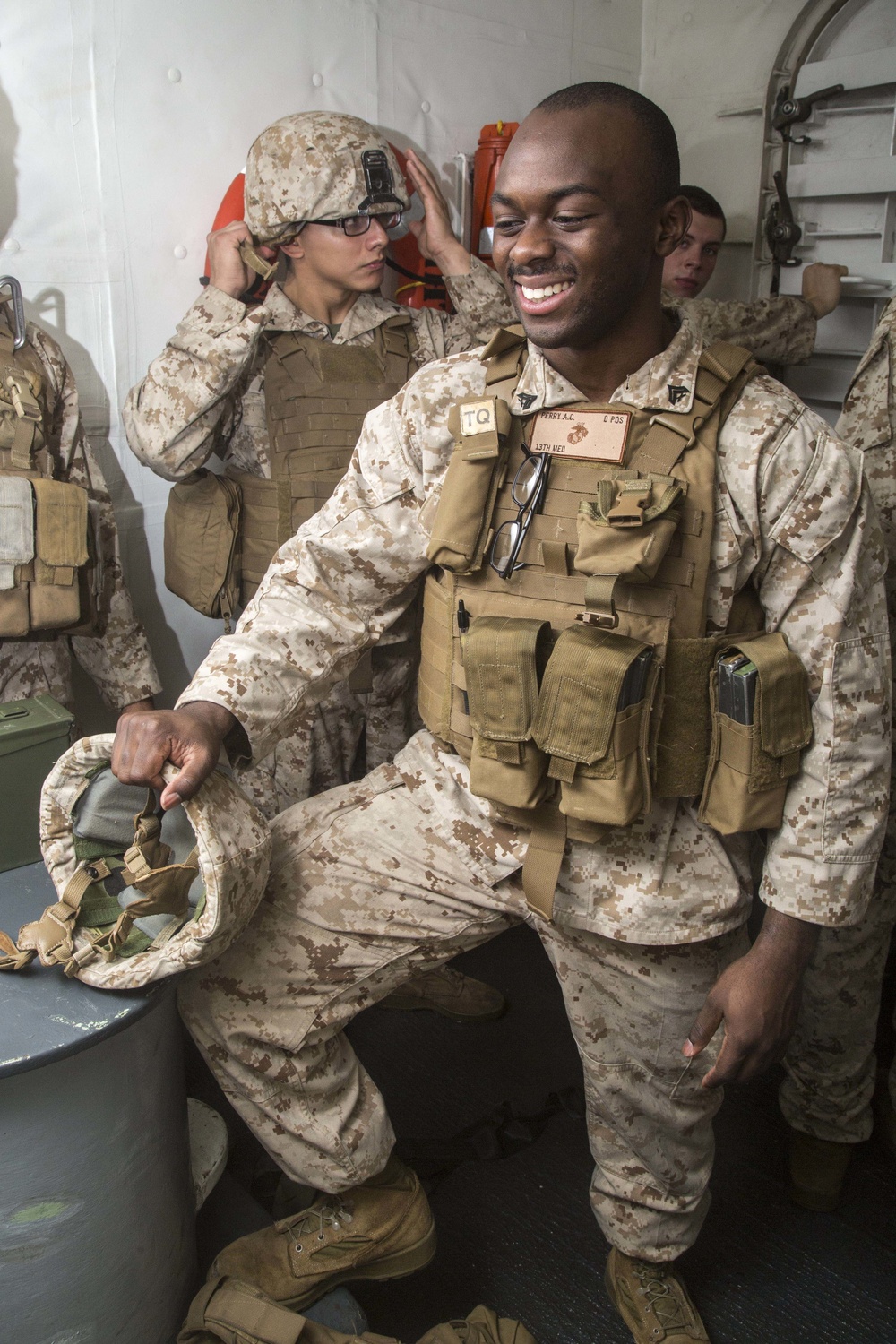 13th Marine Expeditionary Unit M-240B Machine Gun Range