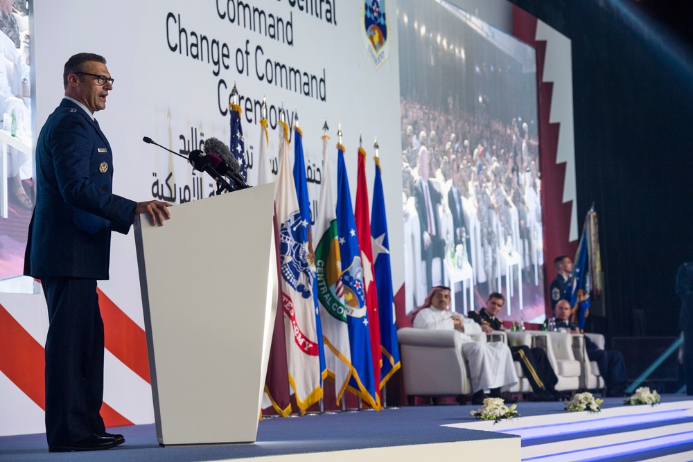 AFCENT Change of Command