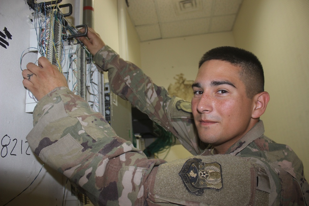 379th Expeditionary Communications Squadron links AOR warfighters