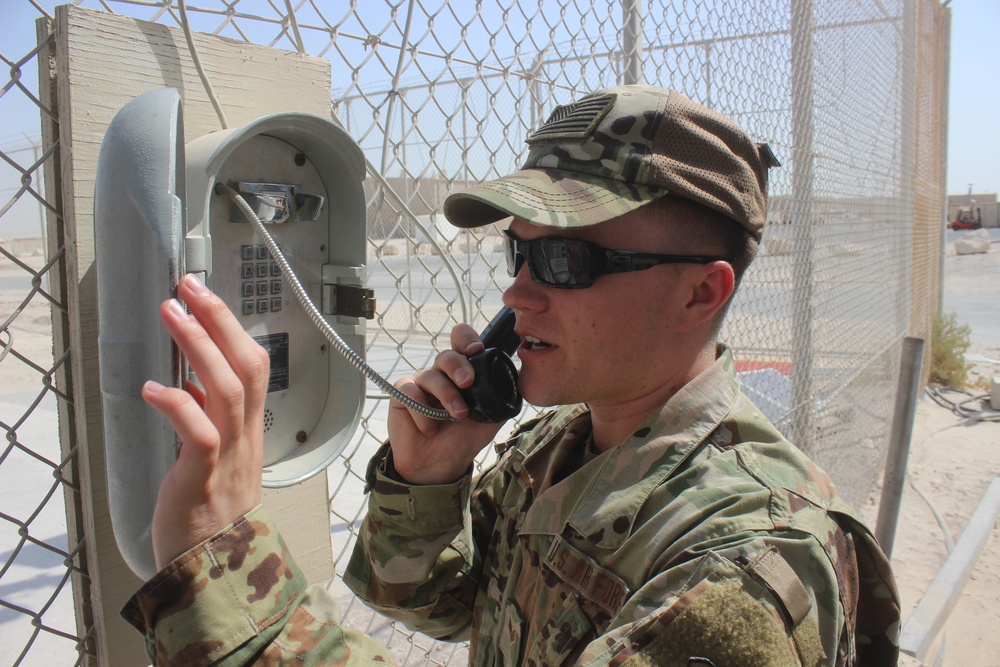 379th Expeditionary Communications Squadron links AOR warfighters