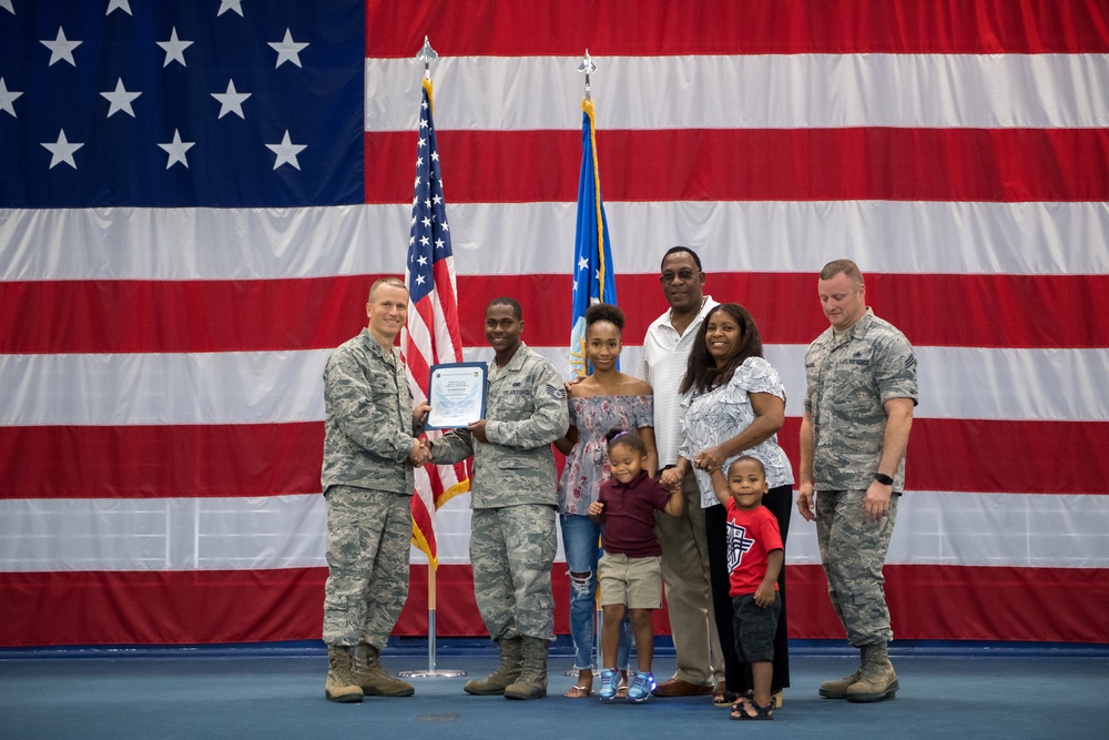 2nd Bomb Wing Promotion Ceremony