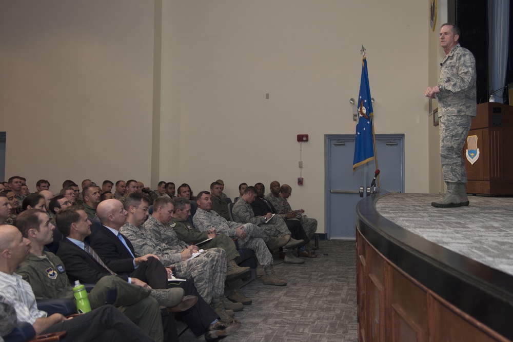 CSAF shares squadron revitalization vision, command insights with ACSC