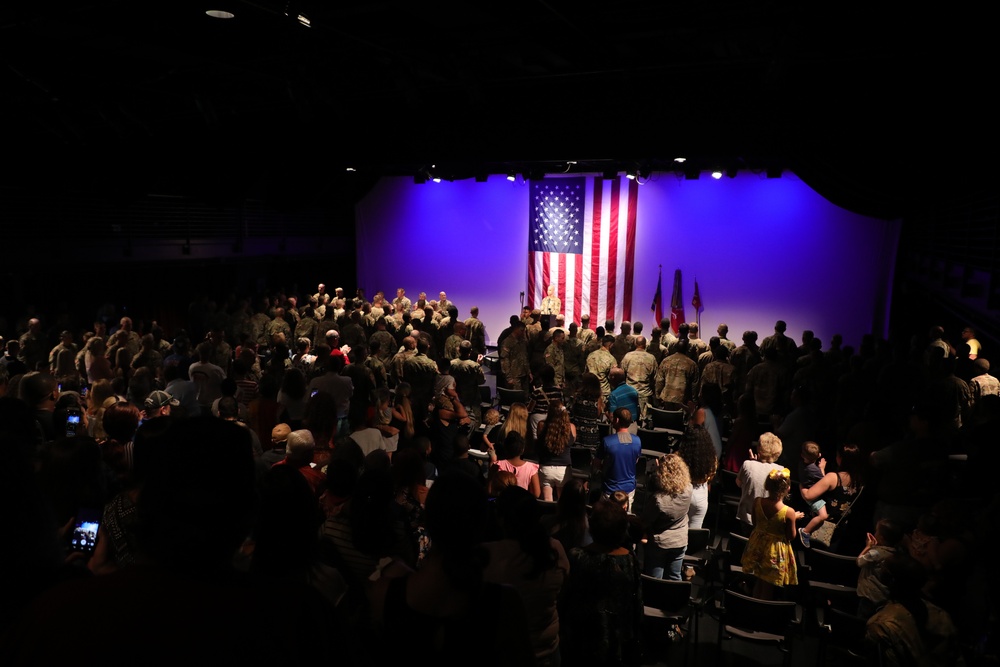 Bravo Battery Deployment Ceremony