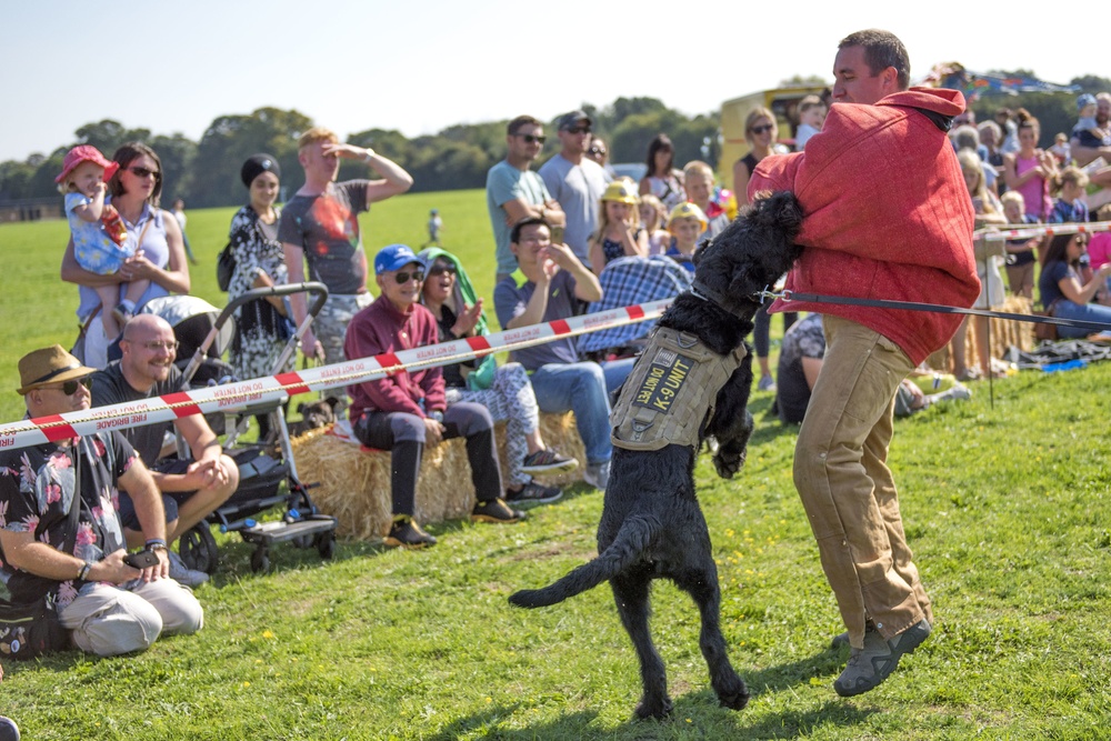 100th SFS MWD teams showcase capabilities to local community