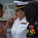 Naval Museum hosts a promotion ceremony for NAVMED Portsmouth aboard USS Wisconsin (BB-64)