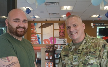 U.S. Army Reserve Soldier meets bone marrow recipient after 12 years