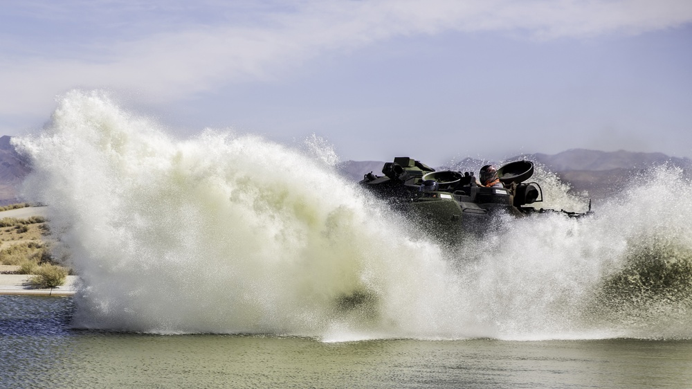 Assault Amphibious Vehicle Submersion Testing