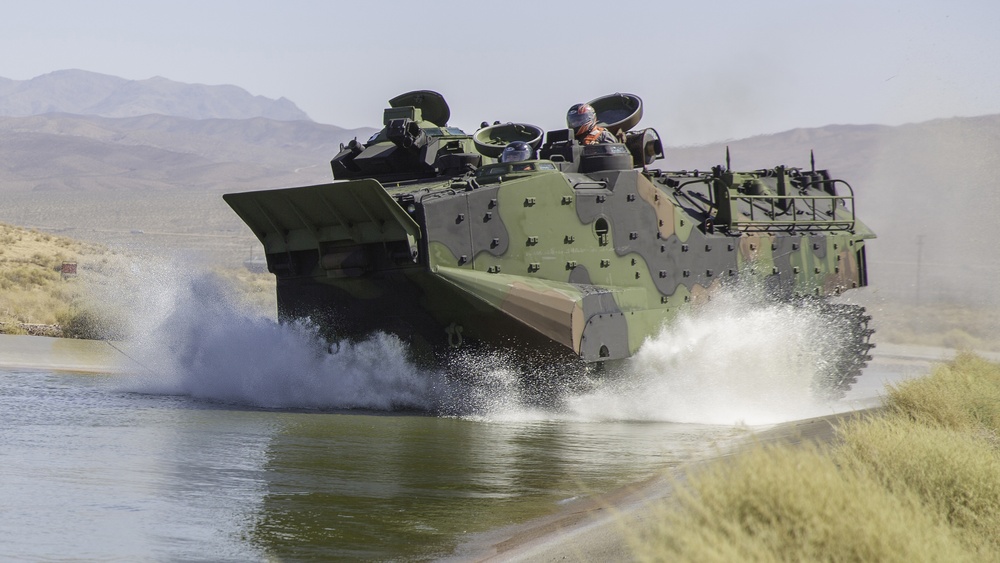 Assault Amphibious Vehicle Submersion Testing