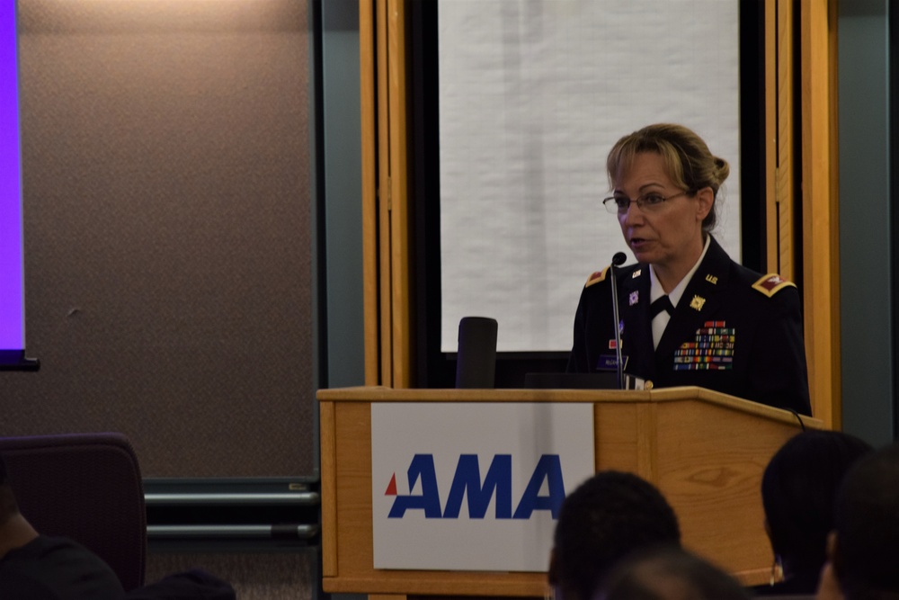 Col. McGaha Speaks at T-Mobile Workshop