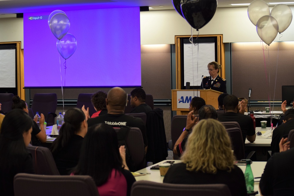 Col. McGaha Speaks at T-Mobile Workshop