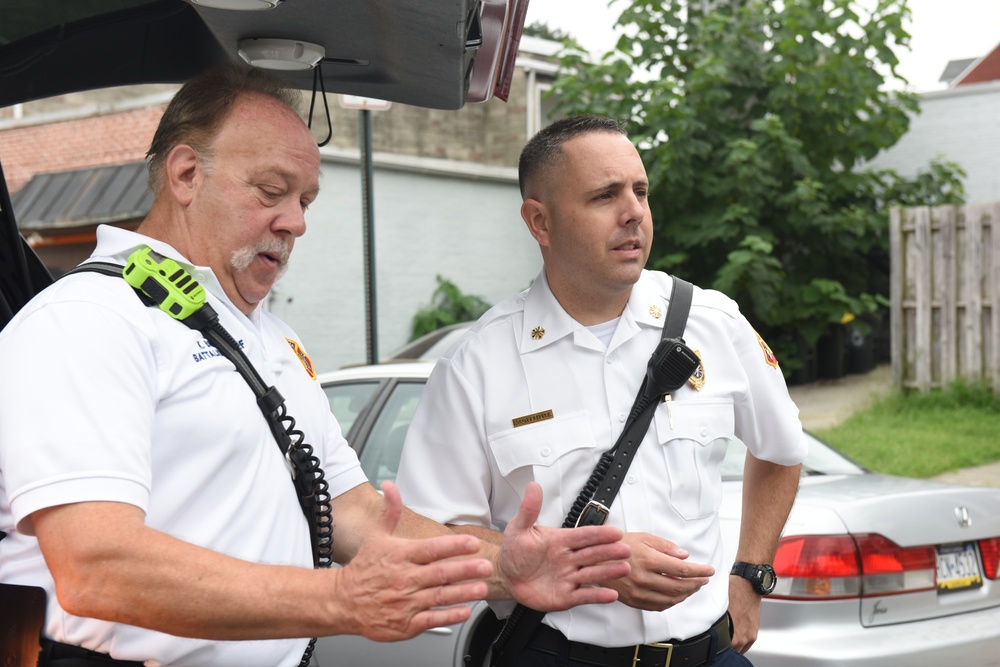 193rd Airman burns barriers, makes history in Lancaster's Bureau of Fire