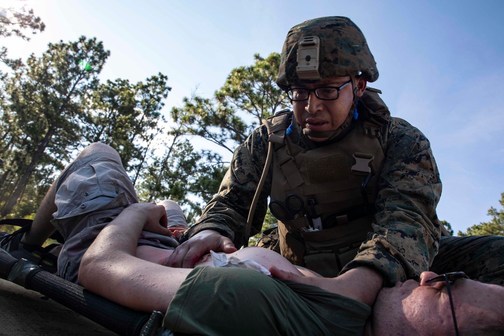 CLB 22 Mass Casualty Exercise