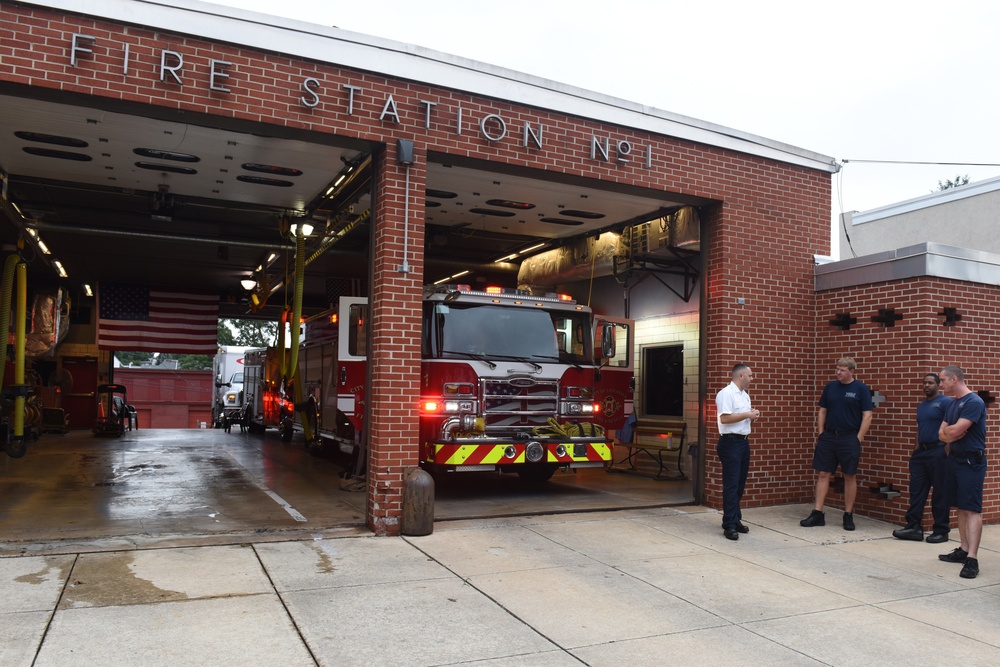 193rd Airman burns barriers, makes history in Lancaster's Bureau of Fire