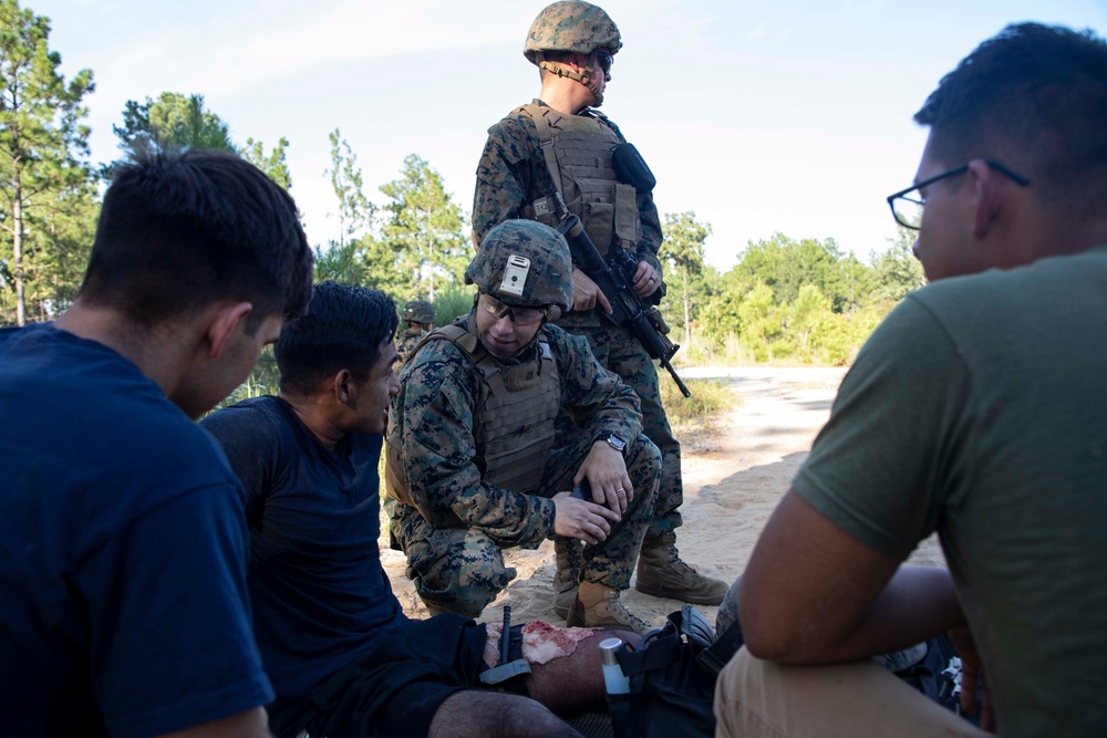 CLB 22 Mass Casualty Exercise