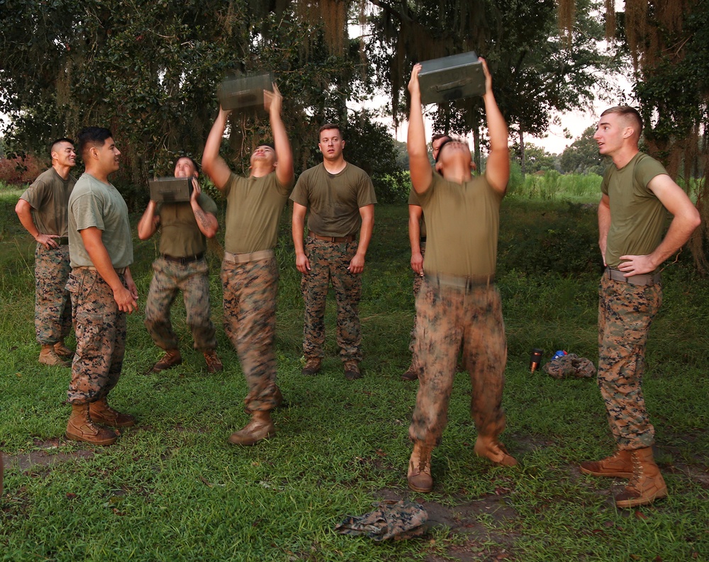 LOGCOM Marines conduct CFT