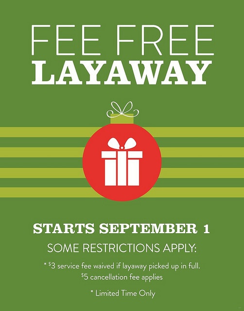 Fee Free Layaway