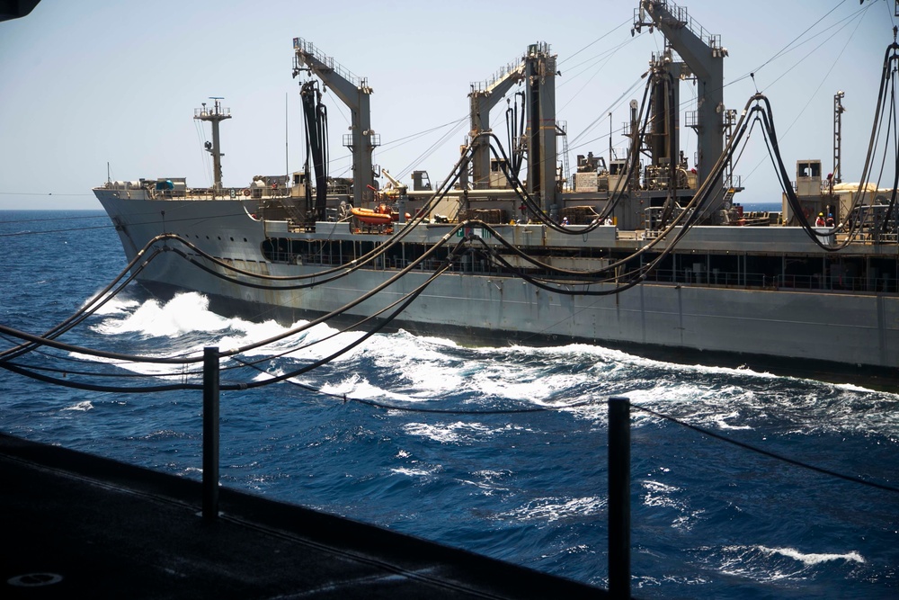 Essex ARG Replenishment at Sea