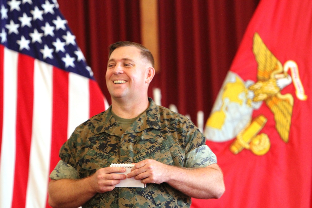 Gunnery Sgt. retires after 20 years of service