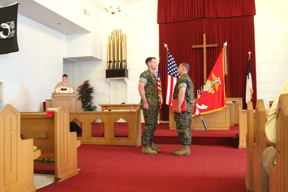 Gunnery Sgt. retires after 20 years of service