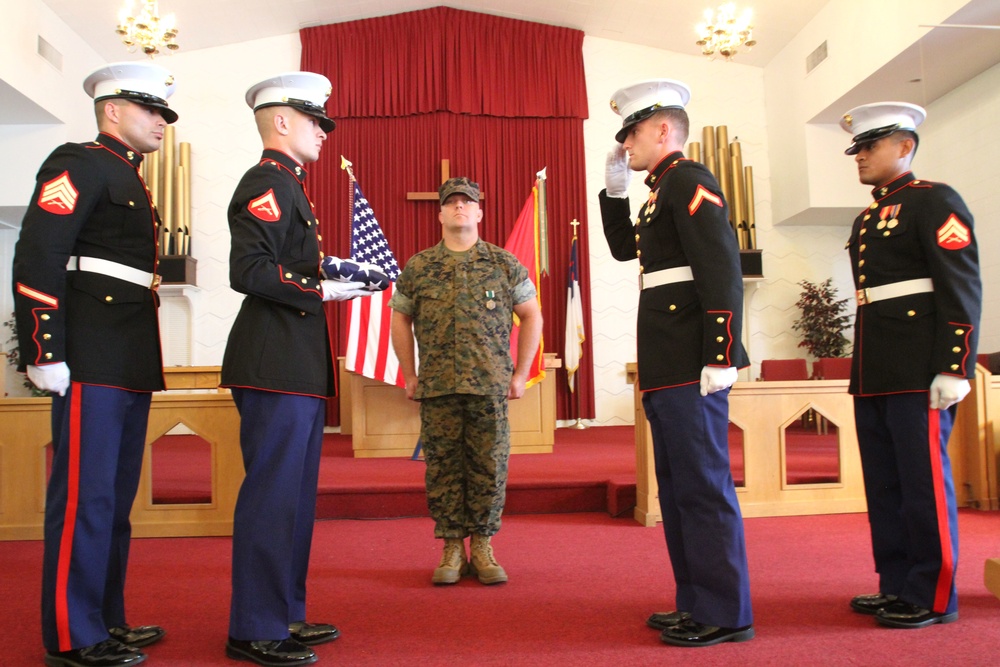 Gunnery Sgt. retires after 20 years of service