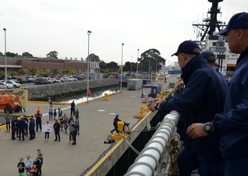 Coast Guard Cutter Bertholf returns to homeport