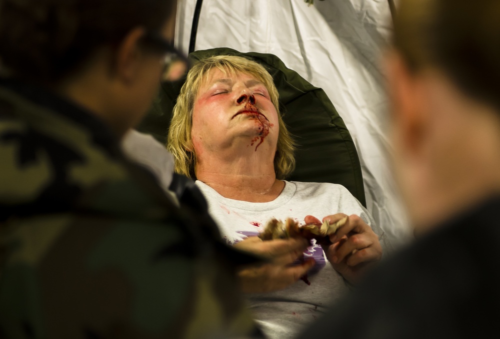 Mass casualty exercise: Operating in organized chaos