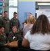 Marines visit Levine Children's Hospital