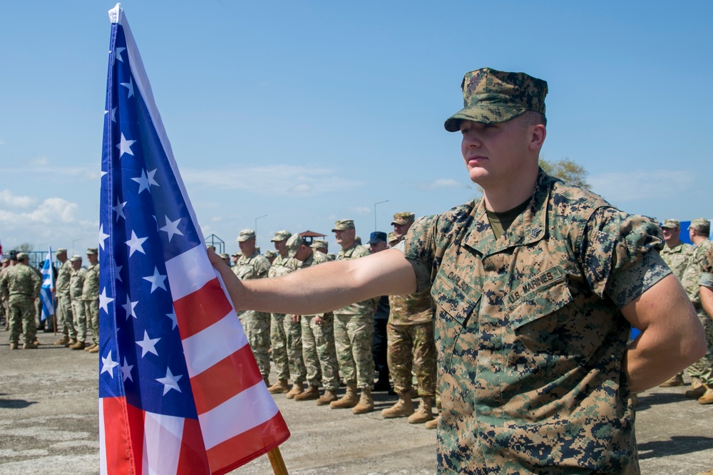 Exercise Agile Spirit 18: Opening Ceremony