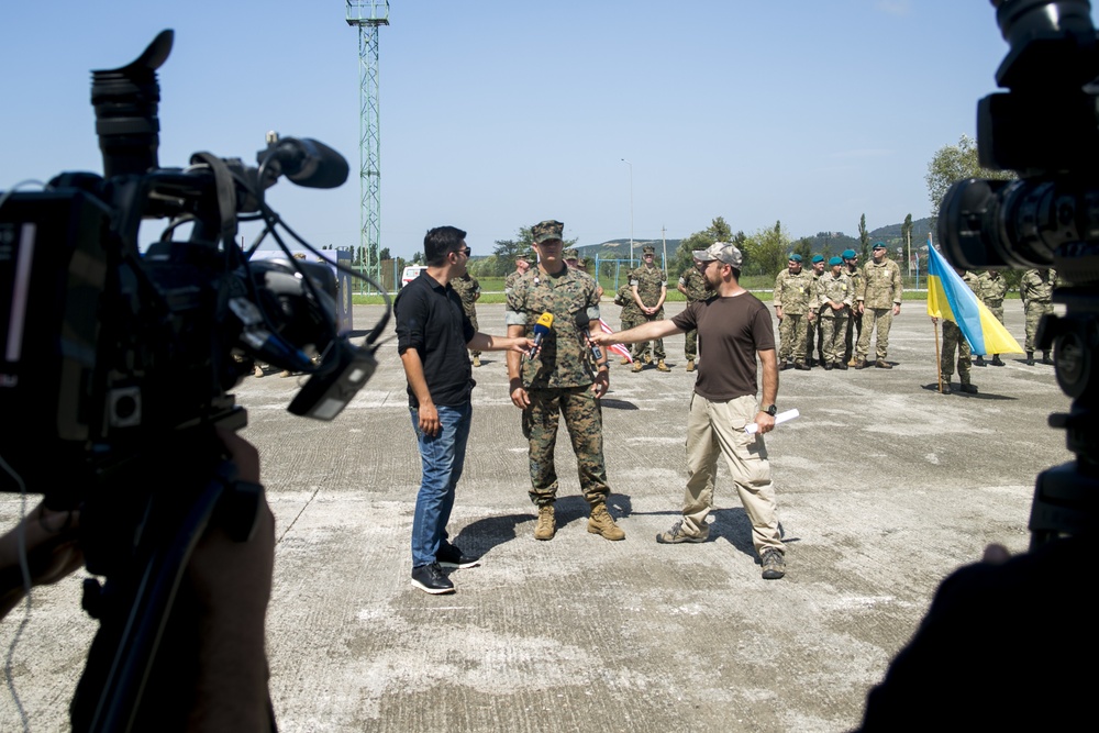 Exercise Agile Spirit 18: Opening Ceremony