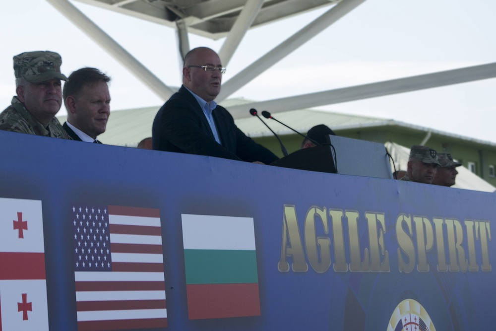 Exercise Agile Spirit 18: Opening Ceremony