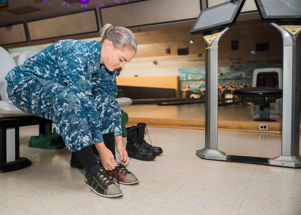 Bowling Center Hosts Command Event