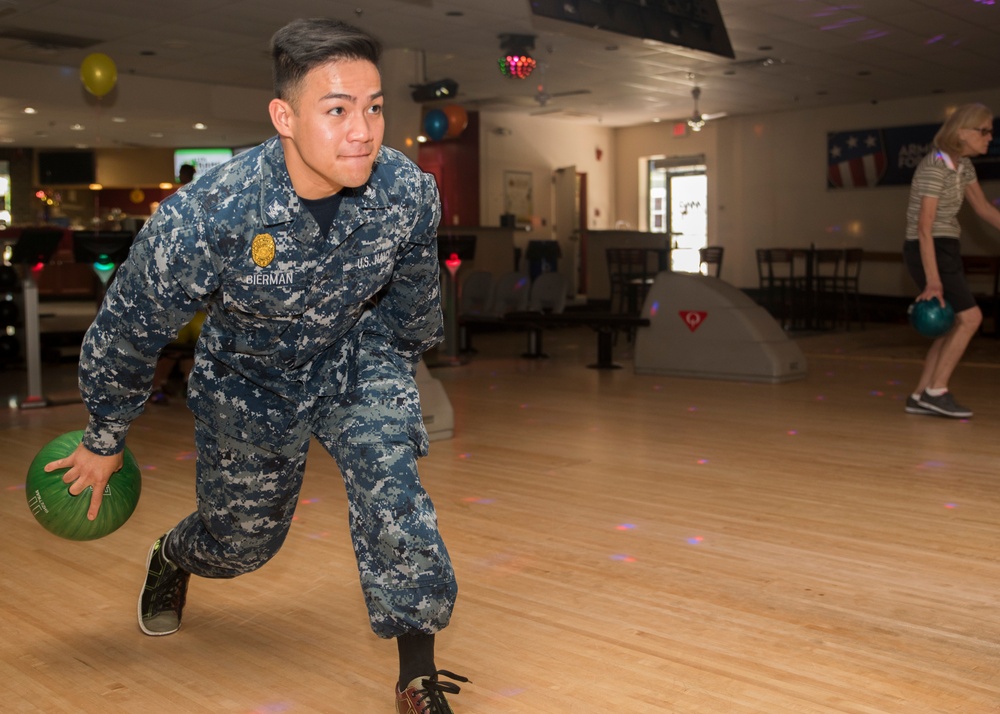 Bowling Center Hosts Command Event