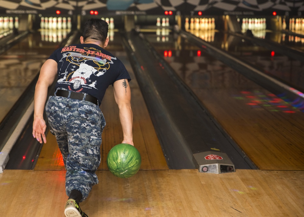 Bowling Center Hosts Command Event