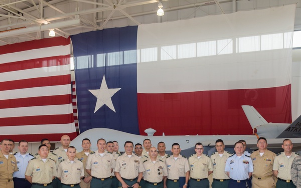Columbian military members visit Ellington Field