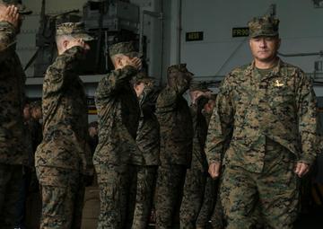 Sunset at sea – Marine retires after 30 years of service