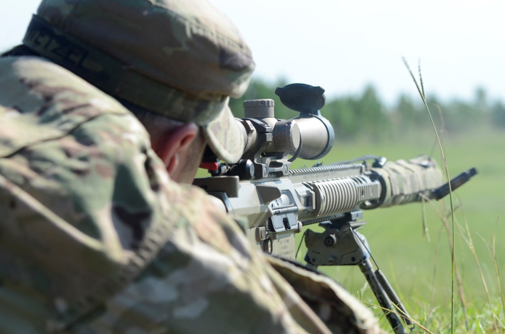 Paratrooper Snipers Shoot