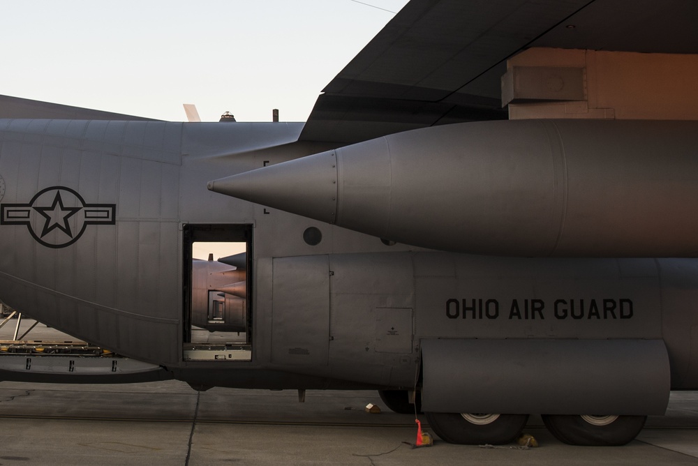 Sunrise on the C-130