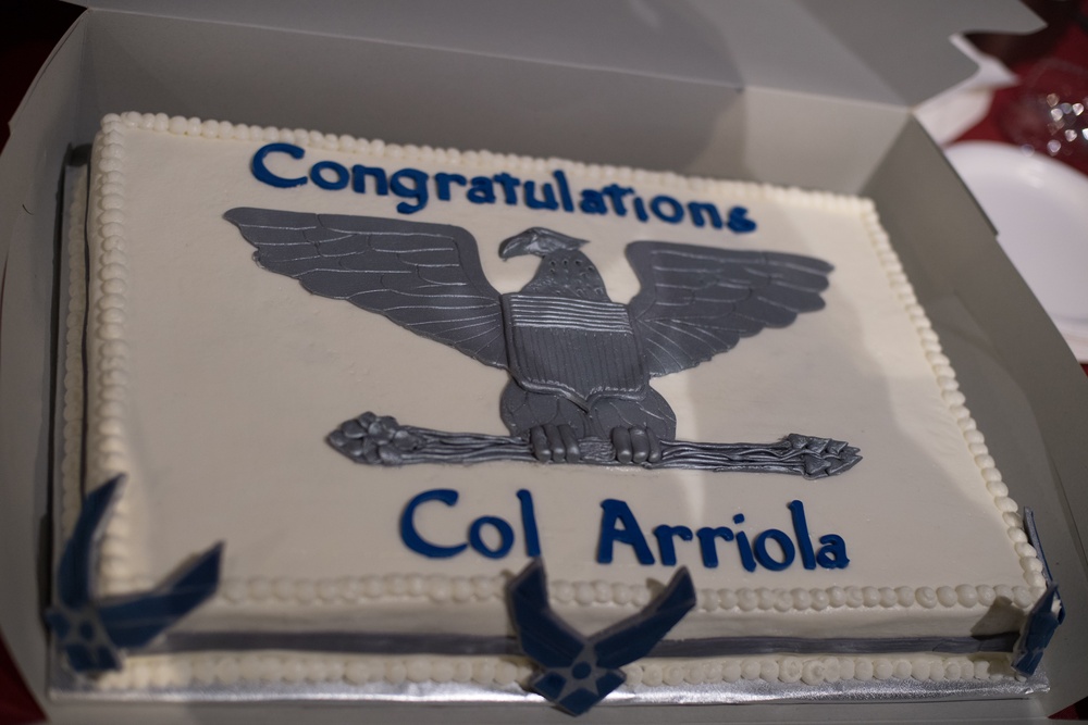 Col. Arriola promotion ceremony