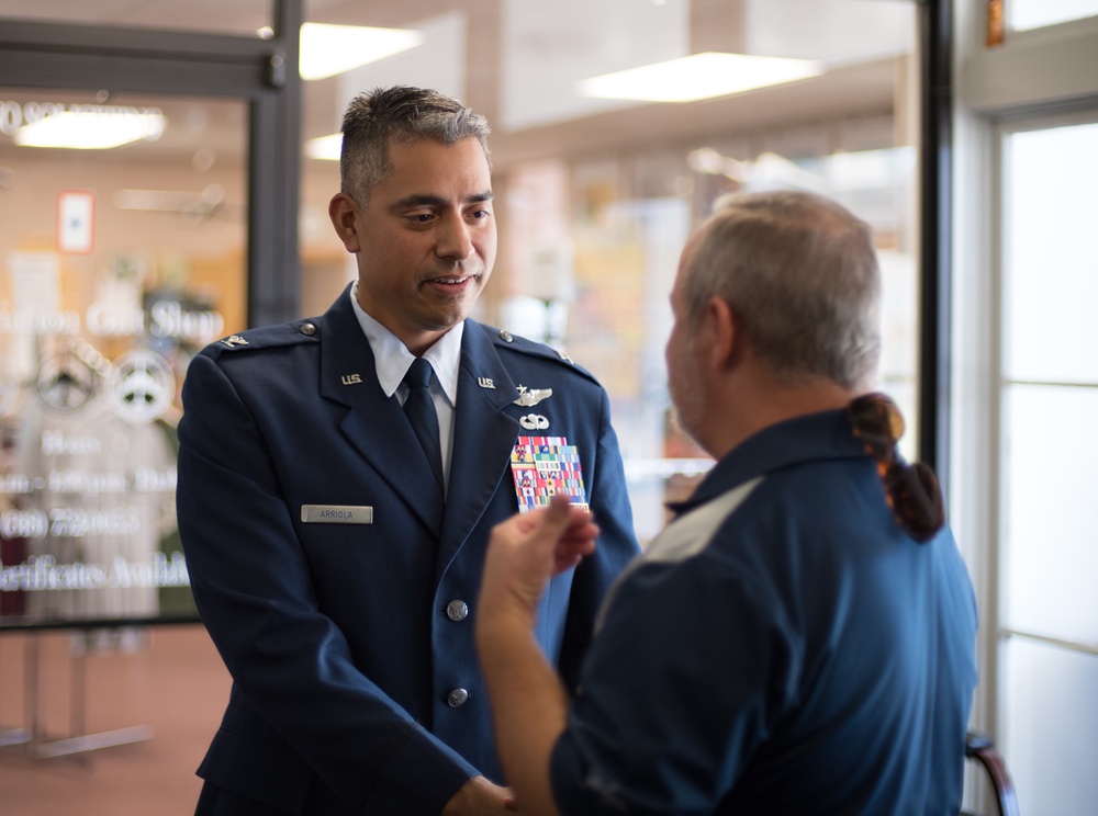 Col. Arriola promotion ceremony